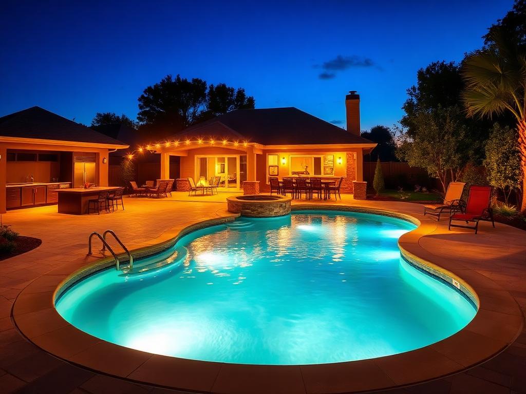 Pool built for The Reyes Family